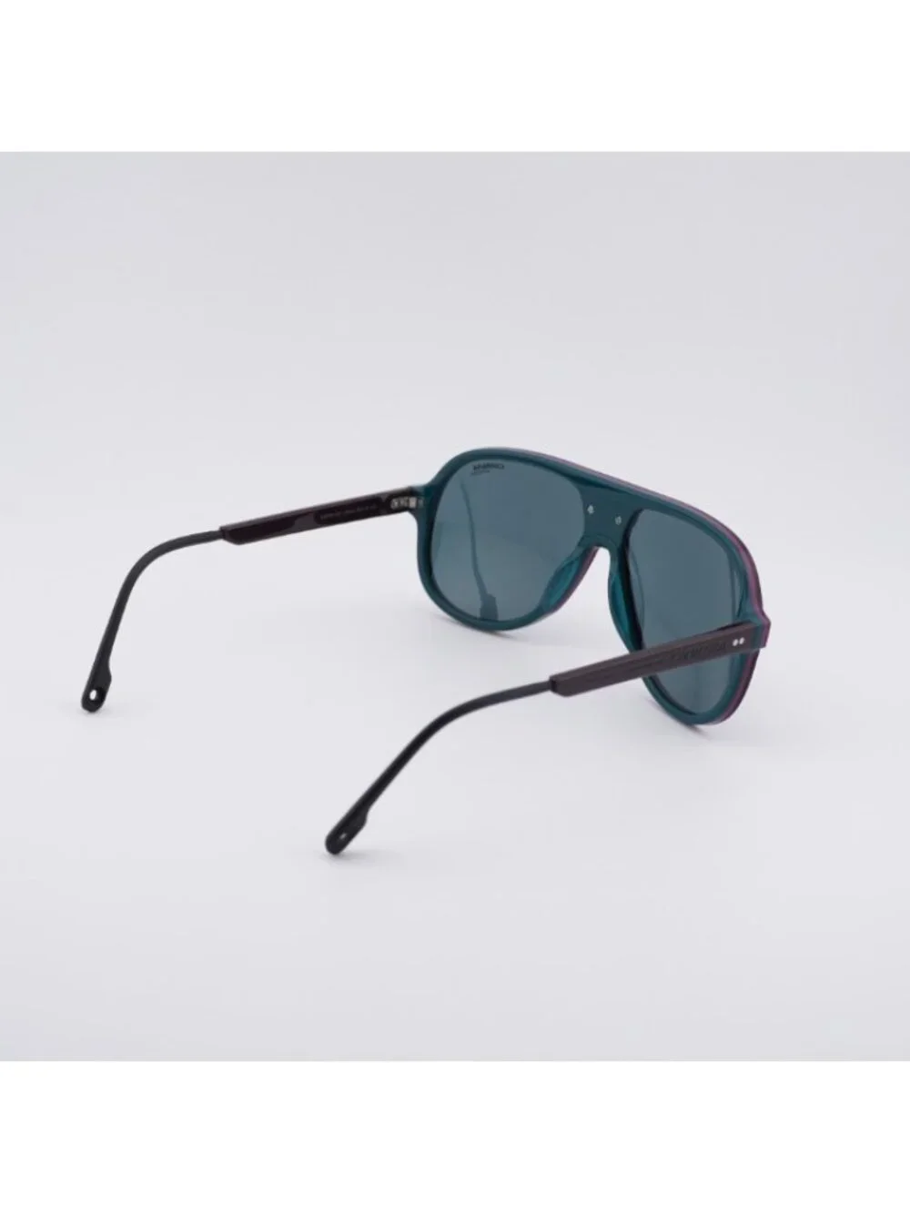 Carrera C SPORT 07/S 0LHF KU Sunglasses Burgundy Aviator Frame, Blue Lenses